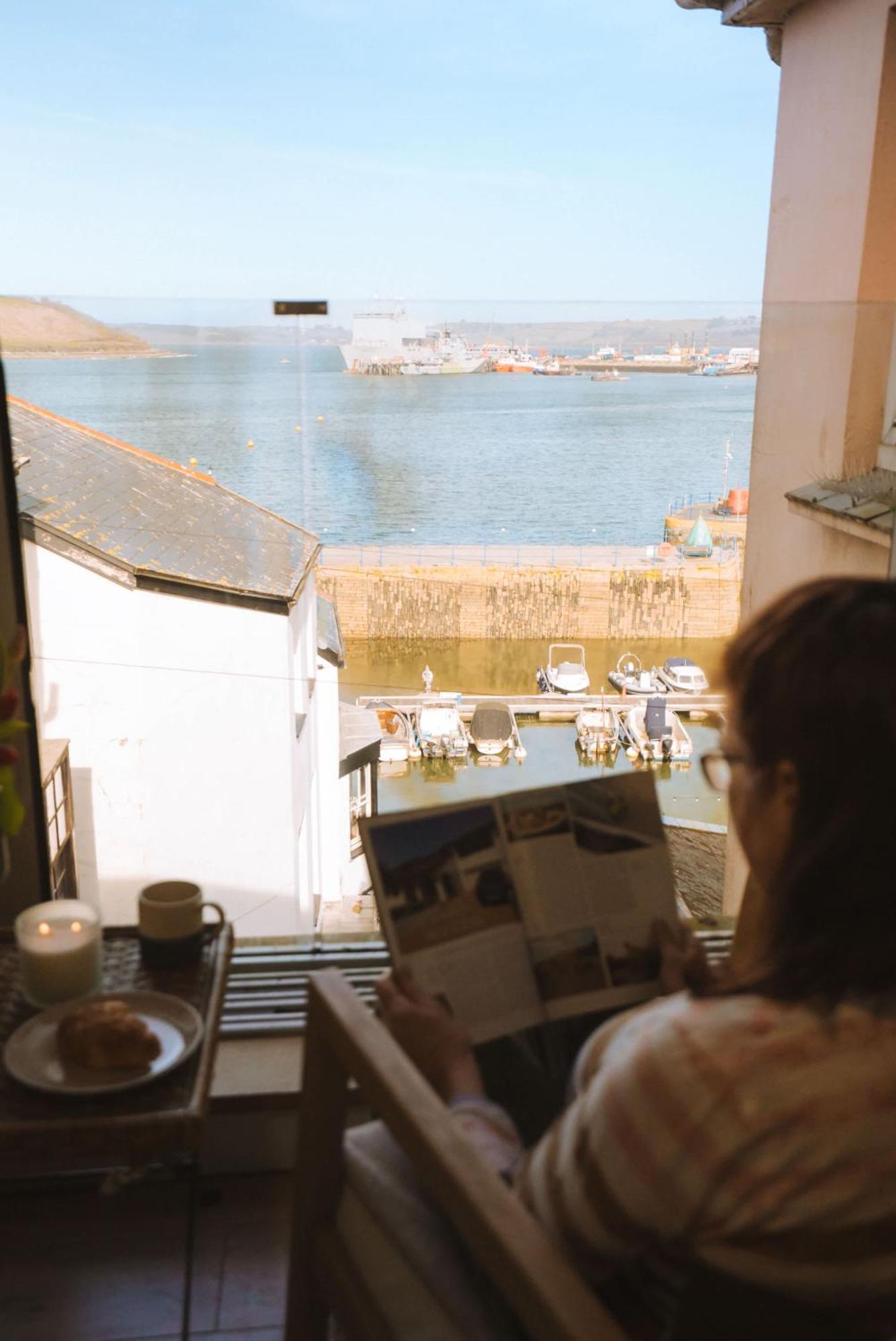 Breathtaking Harbourside Views With Parking At 'Harbour Strand' Falmouth Exterior photo
